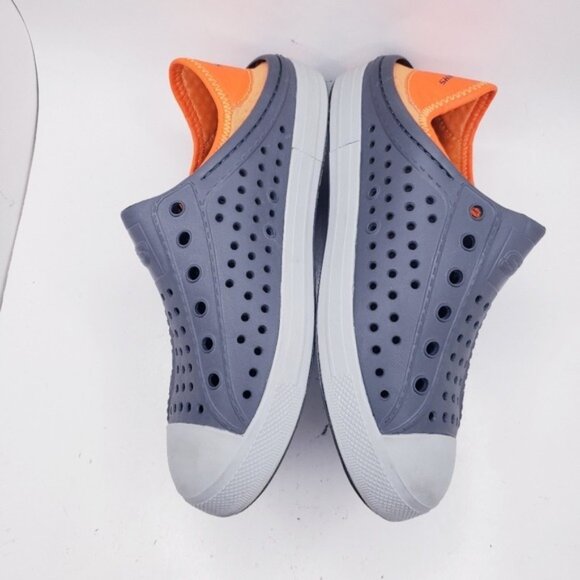 Skechers Gray Guzman Steps Slip On Water Shoes Sneakers Boys Youth Size 4 - Picture 9 of 13